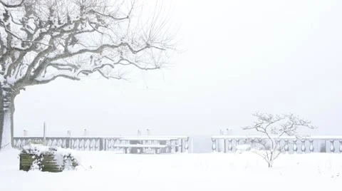 Snowflakes swirling in the vortex. Stock Footage 50161358