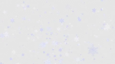 Snowflakes On transparent background 動画素材 143982651