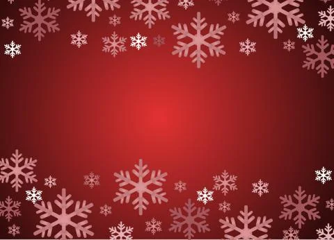Snowflakes vector illustration art Stock Illustration