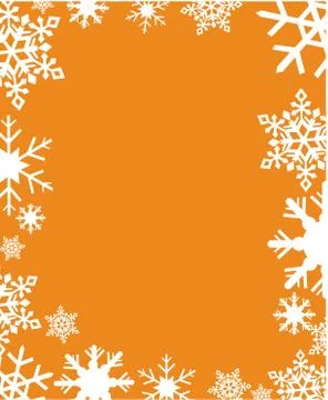 Snowflakes vector illustration Stock Illustration