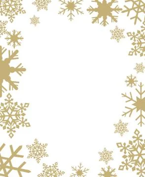 Snowflakes vector illustration Stock Illustration