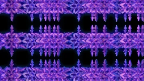 Snowflakes VJ loop Stock Footage 71156595