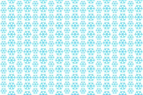 Snowflakes on a white background, seamless pattern for printing design Stock Illustration