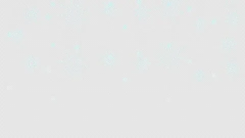 Snowflakes winter falling down top border video overlay Stock Footage 333110064