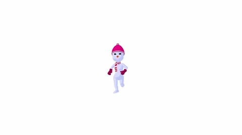 Snowgirl Video stock 979694