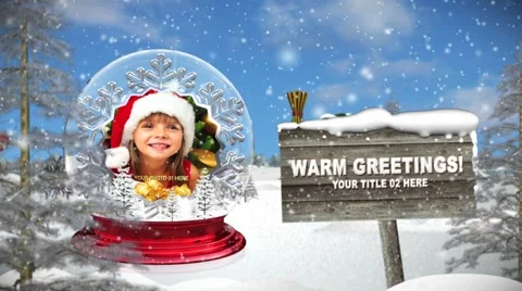 Snowglobe Photo Memories v2 Stock After Effects