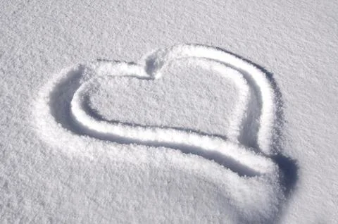 Snowheart Stock Photos