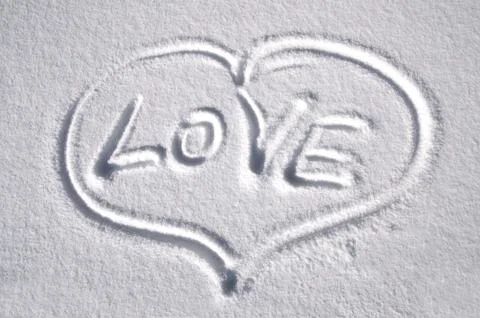 Snowheart Stock Photos