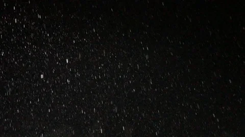 Snowing in 4K - Snow Flakes Stock Footage 122681006