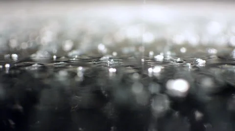 Snowing and melting Video stock 46401306
