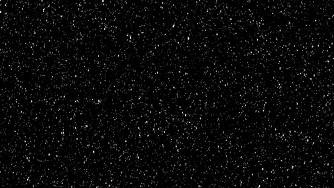Snowing animation on black background Stock Footage 100045326