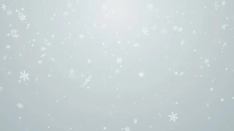 Snowing animation Silver background Stock Footage 55881494