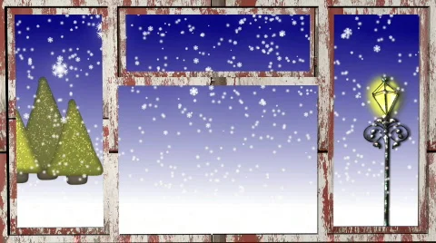 Snowing Stock Footage 851450