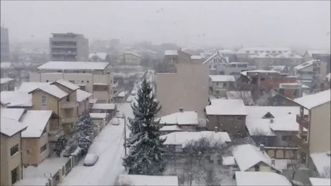 Snowing Stock Footage
