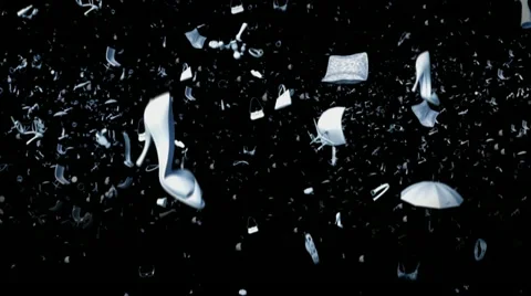 Snowing Products Stock Footage 12390026