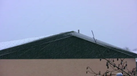 Snowing Scene 1 Video stock 352165