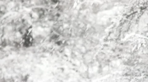 Snowing - slow motion Stock Footage 21341649