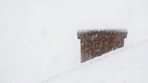 Snowing - slowmotion Stock Footage 21341908