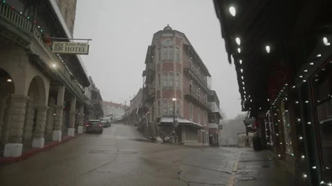 SnowingDowntownES120 스톡 동영상 169028587