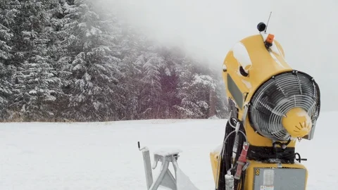 SnowMachineMaker2 Stock Footage 97906137