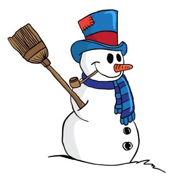 Snowman 1 Stock Illustration