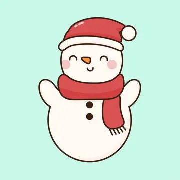 Snowman 1 Stock Illustration