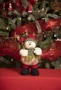 SNOWMAN CHARACTER Stock Photos