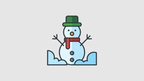 Snowman Stock-Footage 290943800