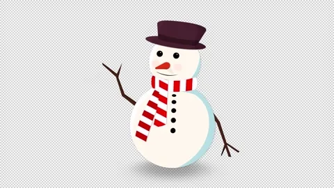 Snowman Stock Footage 307842018