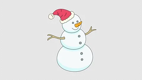 Snowman 스톡 동영상 336731191