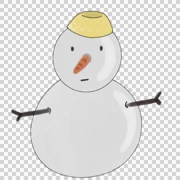 Snowman icon Stock Illustration