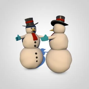Snowman Stock Illustration