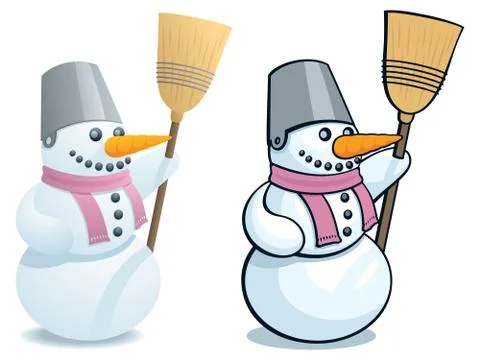 Snowman Stock Illustration