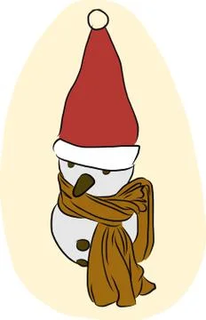 Snowman Stock Illustration