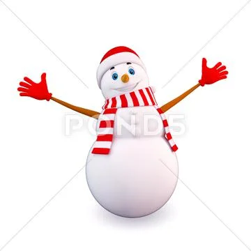 Snowman Stock Illustration