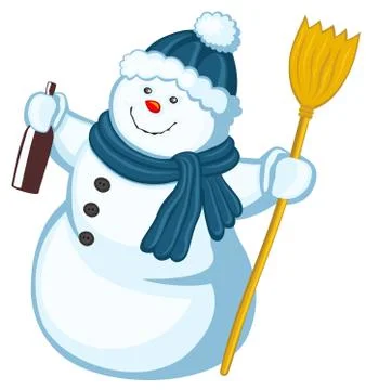Snowman Stock Illustration