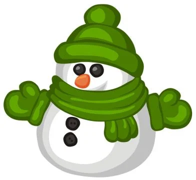 Snowman Stock Illustration