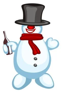 Snowman Stock Illustration