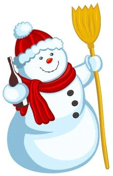 Snowman Stock Illustration