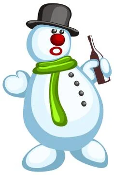 Snowman Stock Illustration
