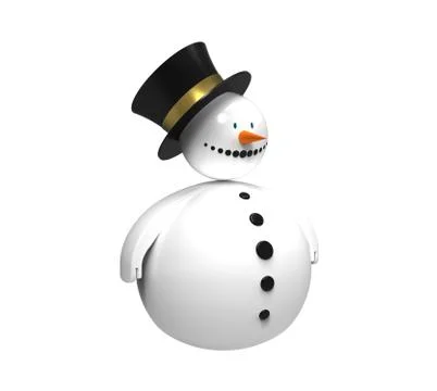 Snowman Stock Illustration