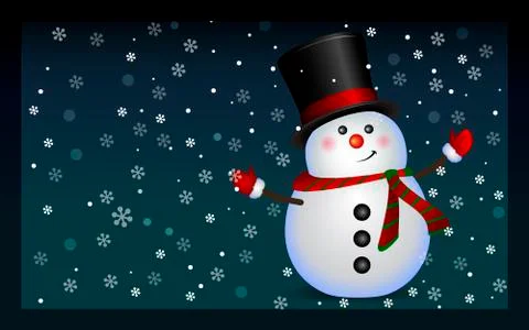 Snowman Stock Illustration