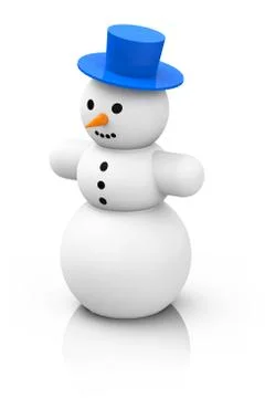 The snowman Stock Illustration