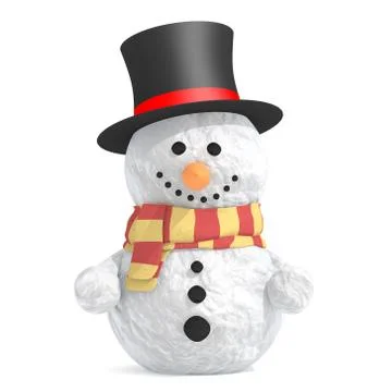 Snowman Stock Illustration