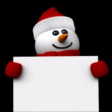 Snowman Stock Illustration