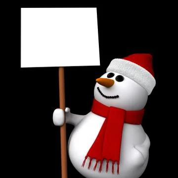 Snowman Stock Illustration
