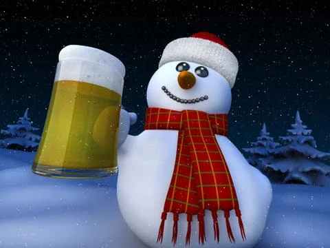 Snowman Stock Illustration