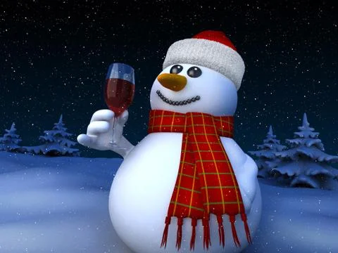 Snowman Stock Illustration