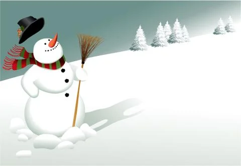 Snowman Stock Illustration