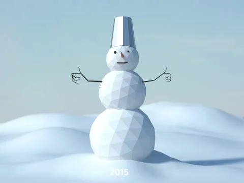 Snowman Stock Illustration